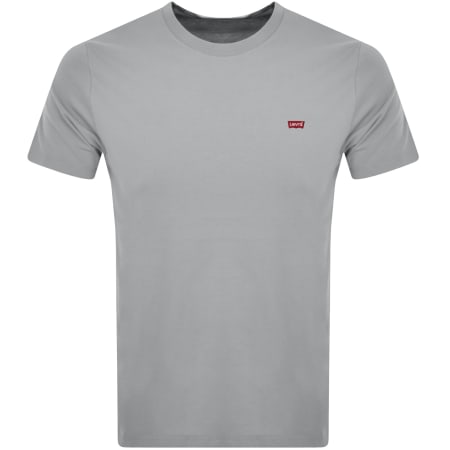 Levis Logo Crew Neck T Shirt Grey Mainline Menswear Denmark